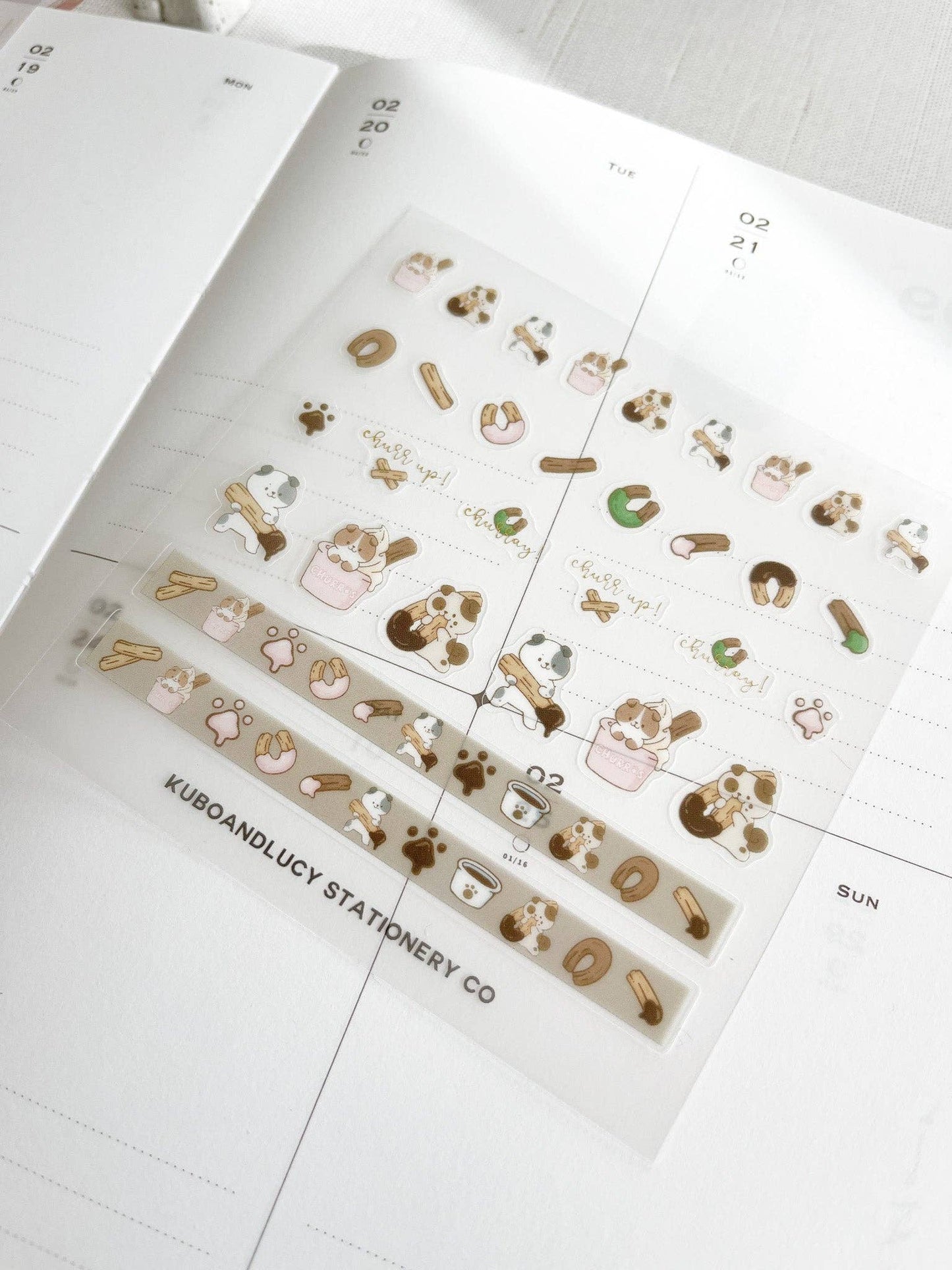 Kuboandlucy - Leuk PET-stickervel voor katten en honden | 4 ontwerpen