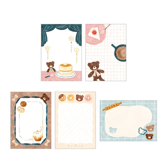 Papier Platz - memo pad - Bear sweets