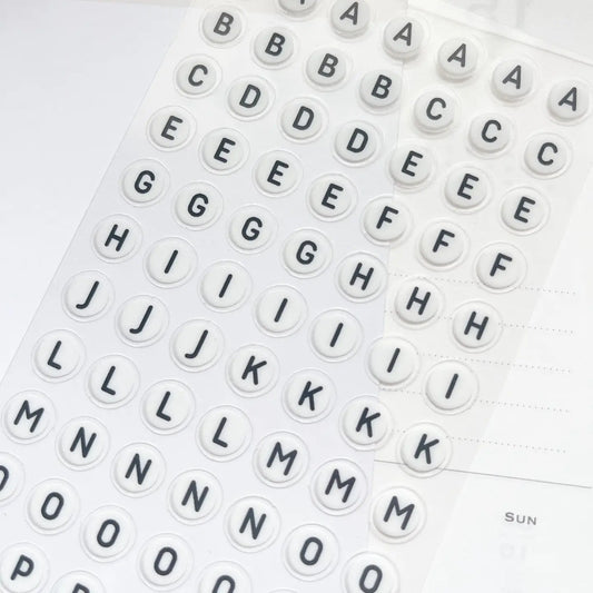 Kubo and Lucy - Friendship beads - Sticker sheet