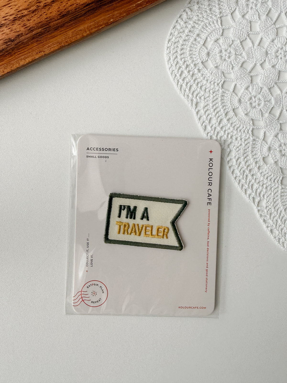 Kolour Cafe - Patch - I’m a Traveler