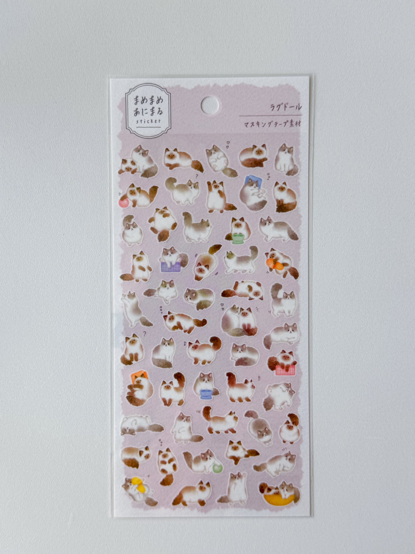81227 - Mind Wave - sticker sheet - Ragdoll