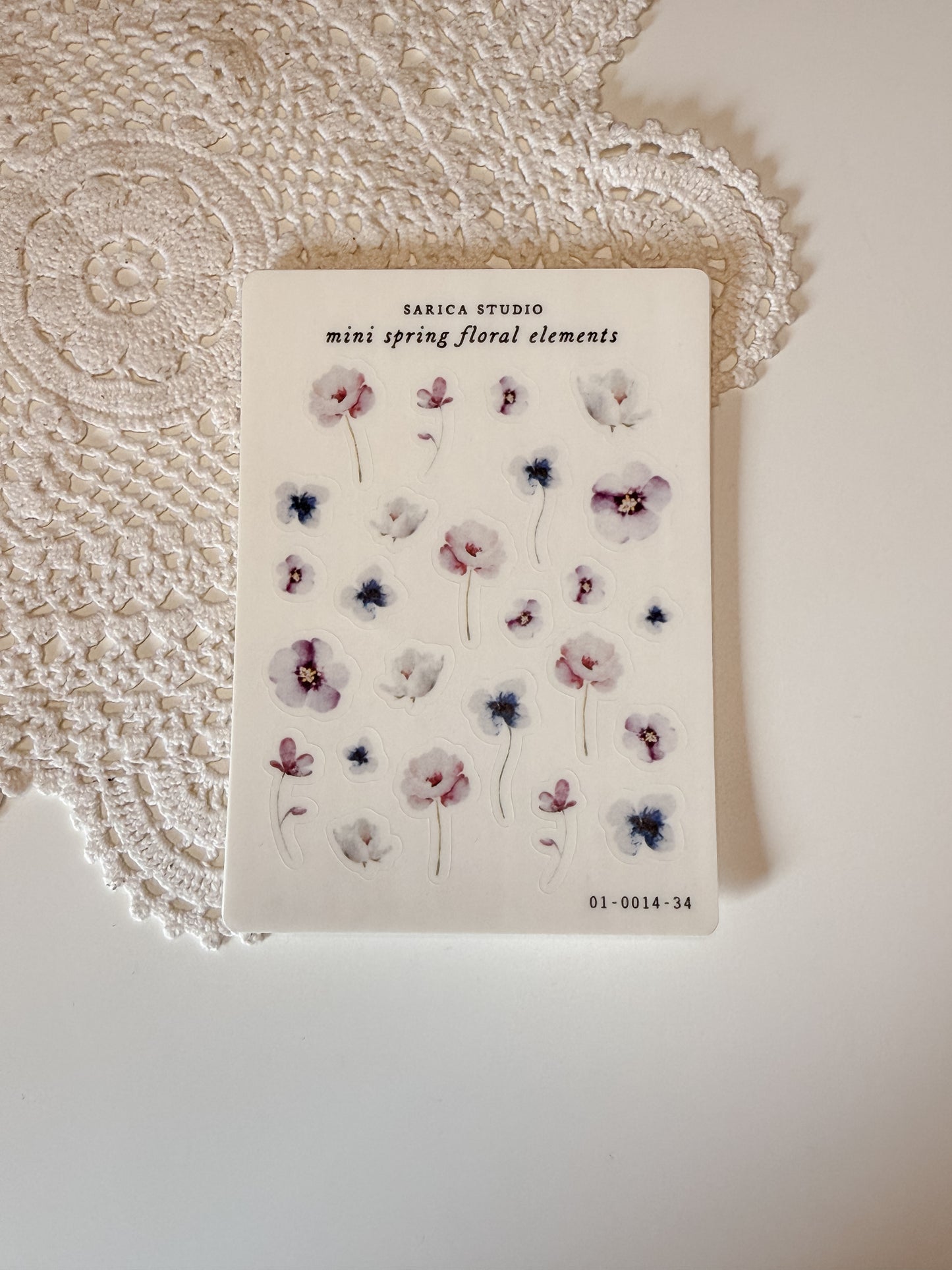 Sarica Studio - Mini spring floral elements