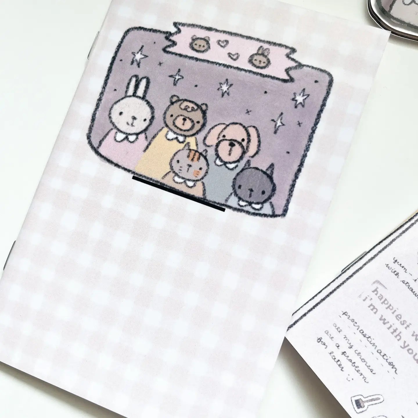 Kubo and Lucy - Sticker release book - Friends - A6 size