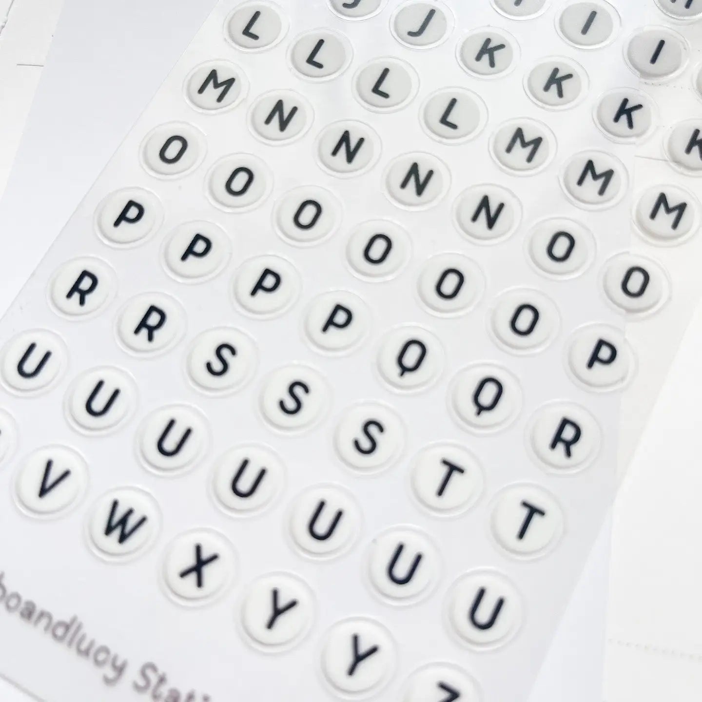 Kubo and Lucy - Friendship beads - Sticker sheet