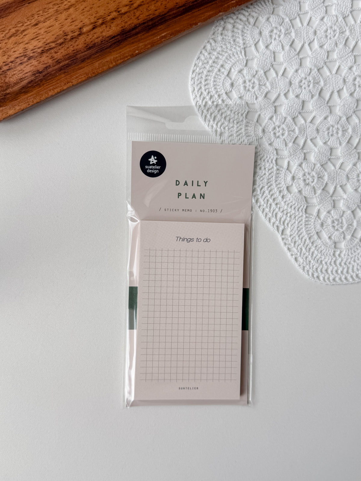 1903 - Daily plan 03- Sticky memo