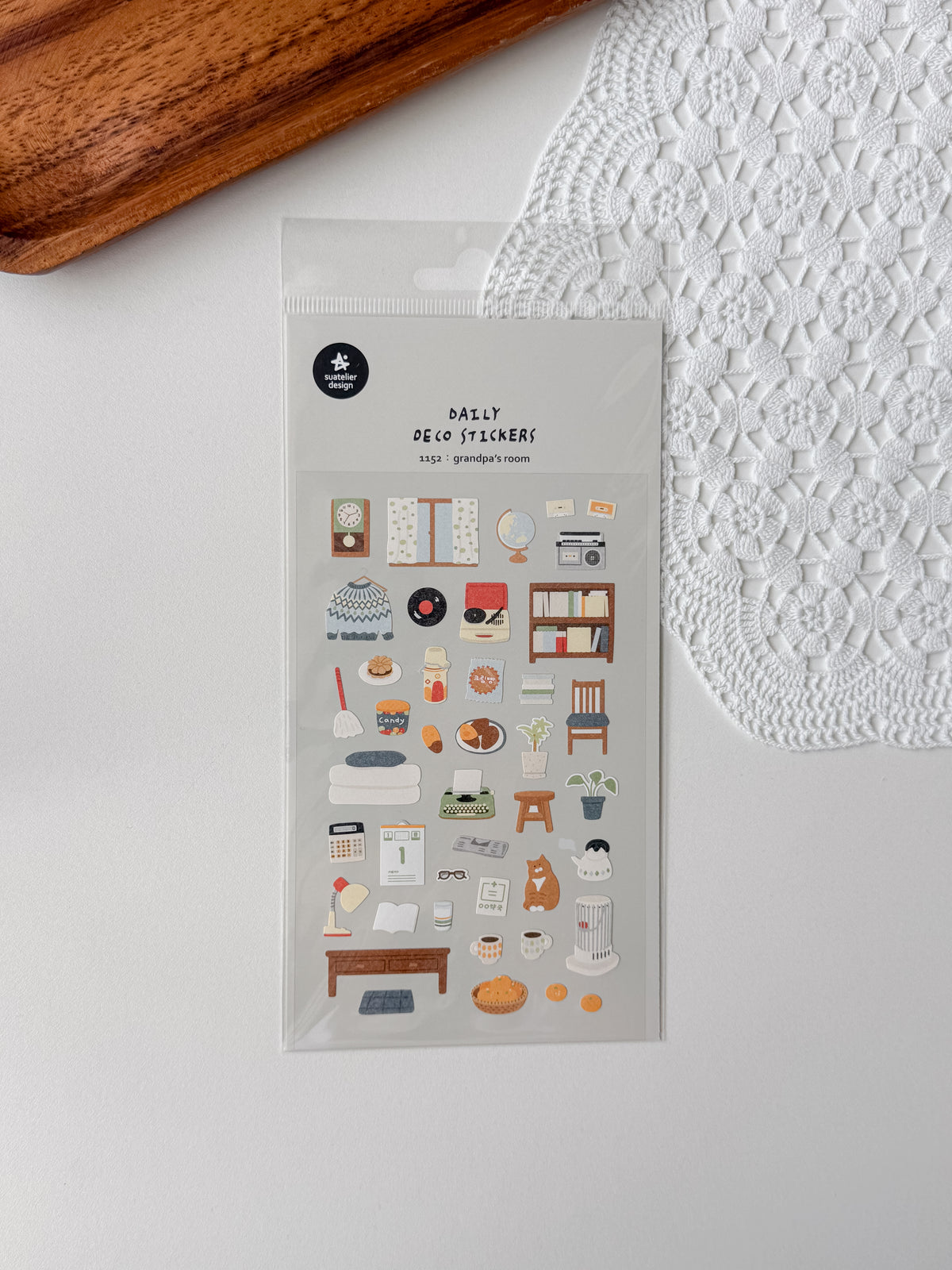1152 - grandpa’s room - stickersheet