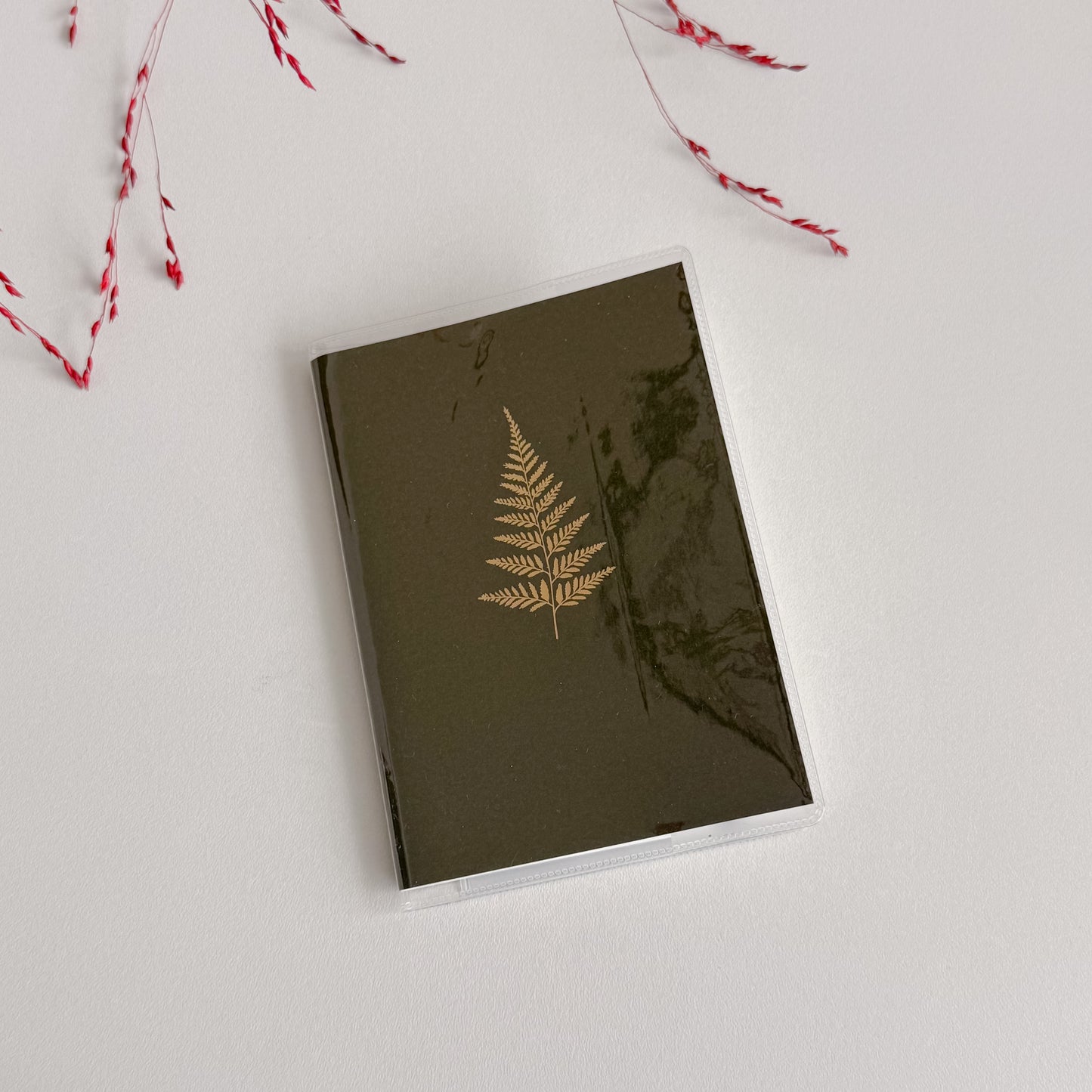 Passport size clear cover