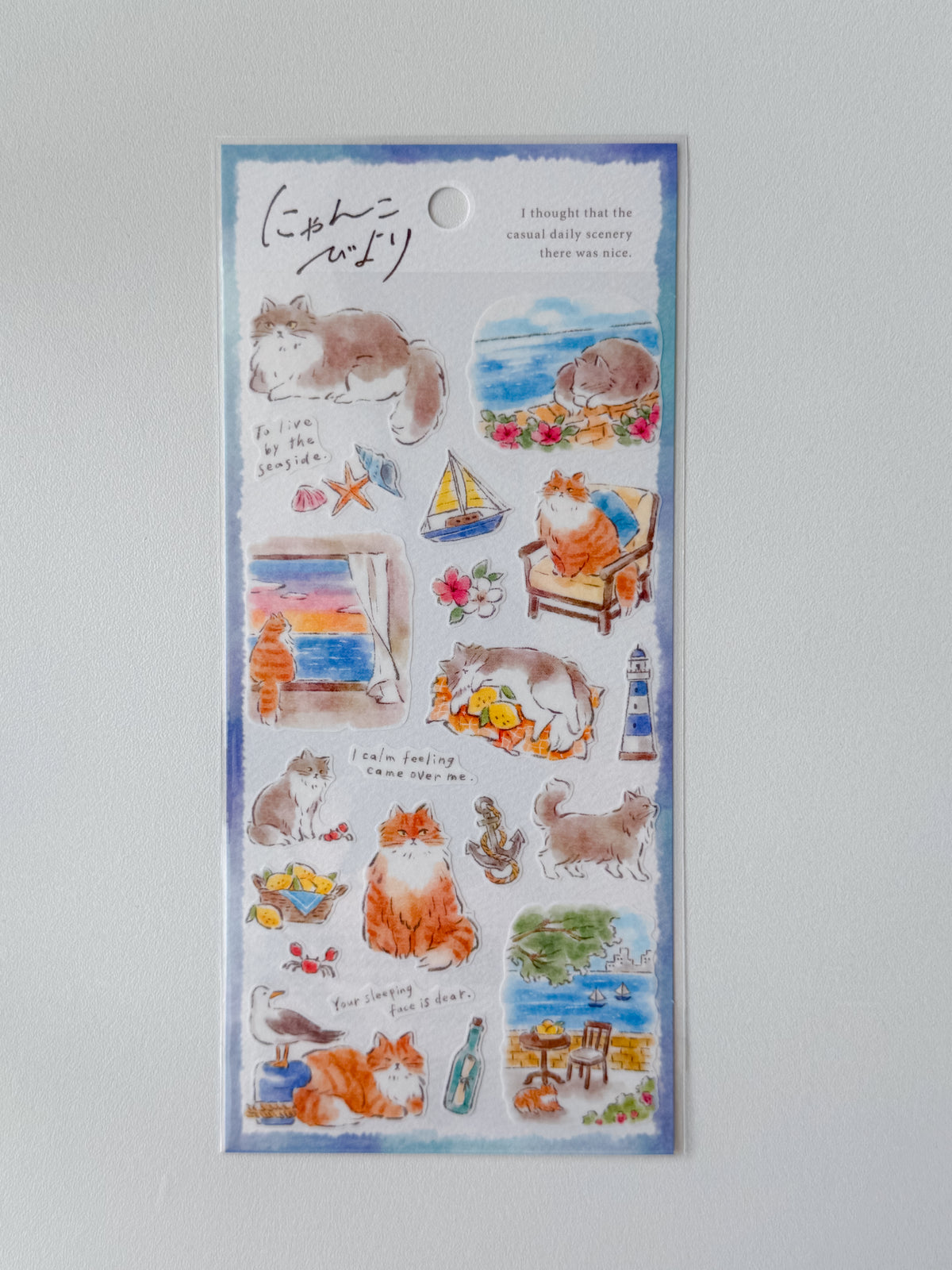 82923 - Mind Wave - sticker sheet -Seaside