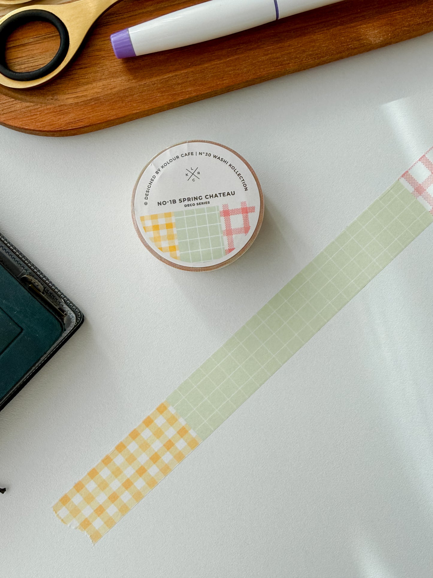 Kolour Cafe - Washi tape - no 18 spring chateau