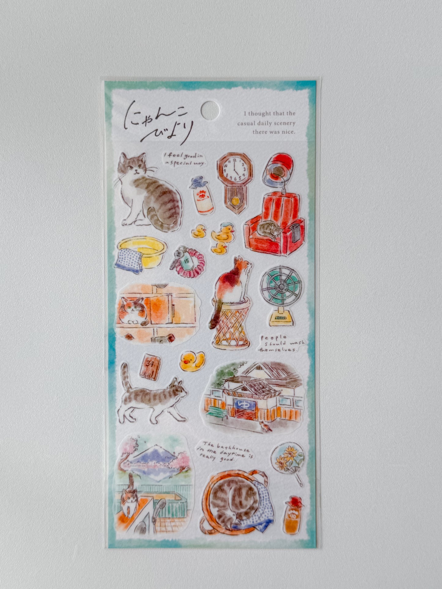 82919 - Mind Wave - sticker sheet - Public bath