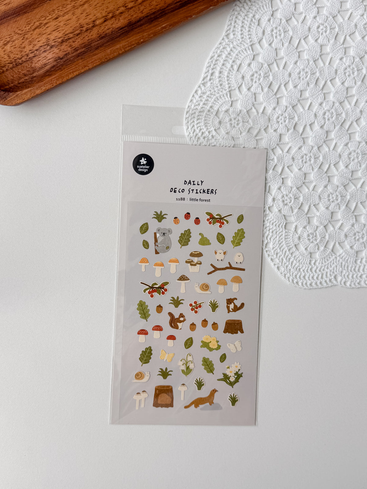 1188- little forest - stickersheet