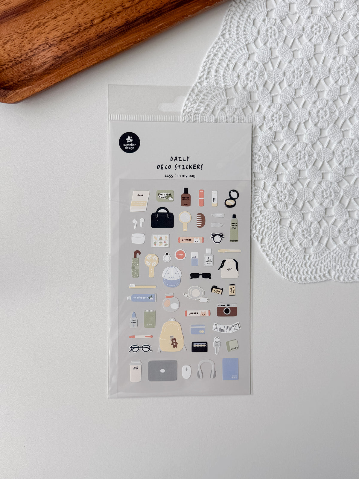 1155 - in my bag - stickersheet