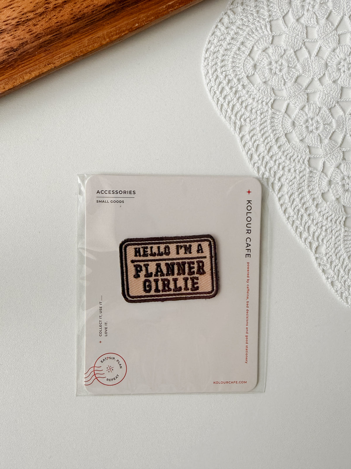Kolour Cafe - Patch - Planner girlie