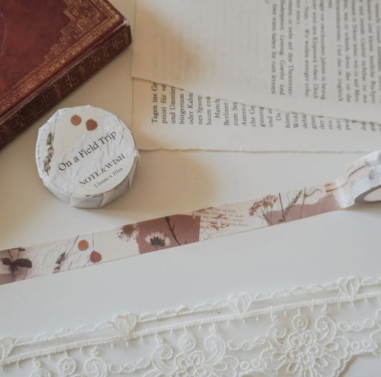Note and Wish | Washi Tape - On a field trip