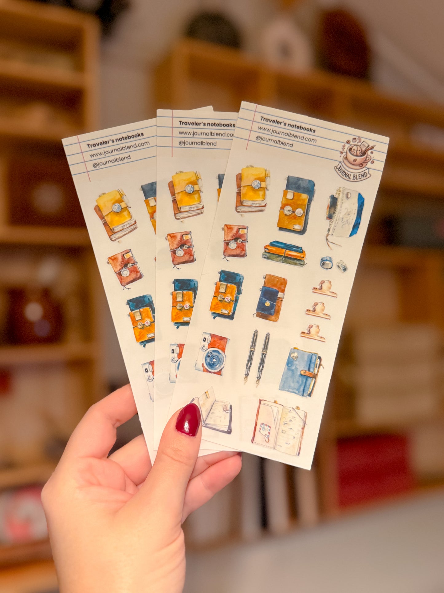 Stickersheet - Traveler's notebooks