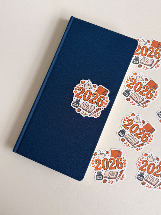 Journal Blend - 2026 -  Diecut sticker