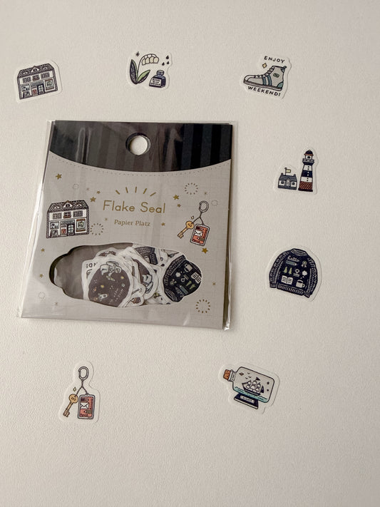 Eric Small things - Sticker Flakes - Nice Day!