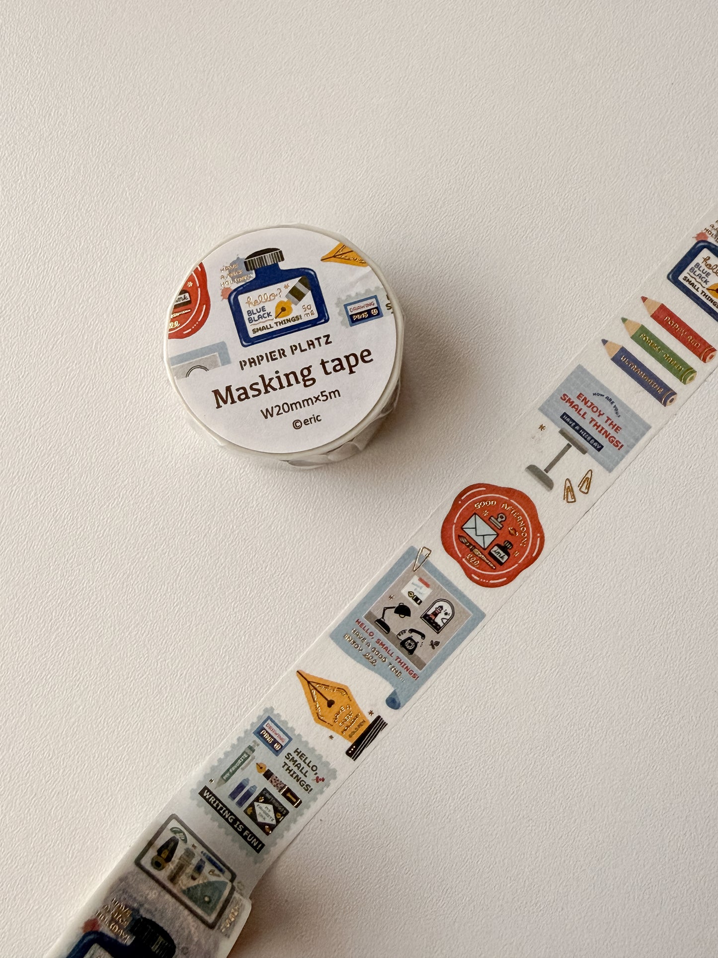 Eric small things - Washi tape - Writing utensils