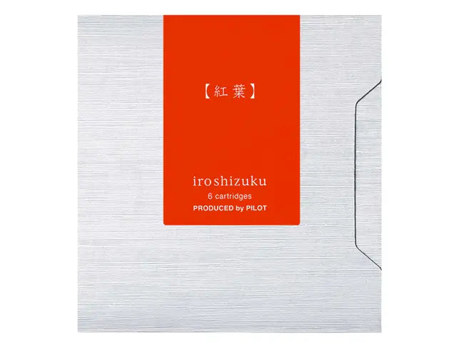 Pilot - Iroshizuku Inkt Cartridges - 6 Cartridges (Different color options)