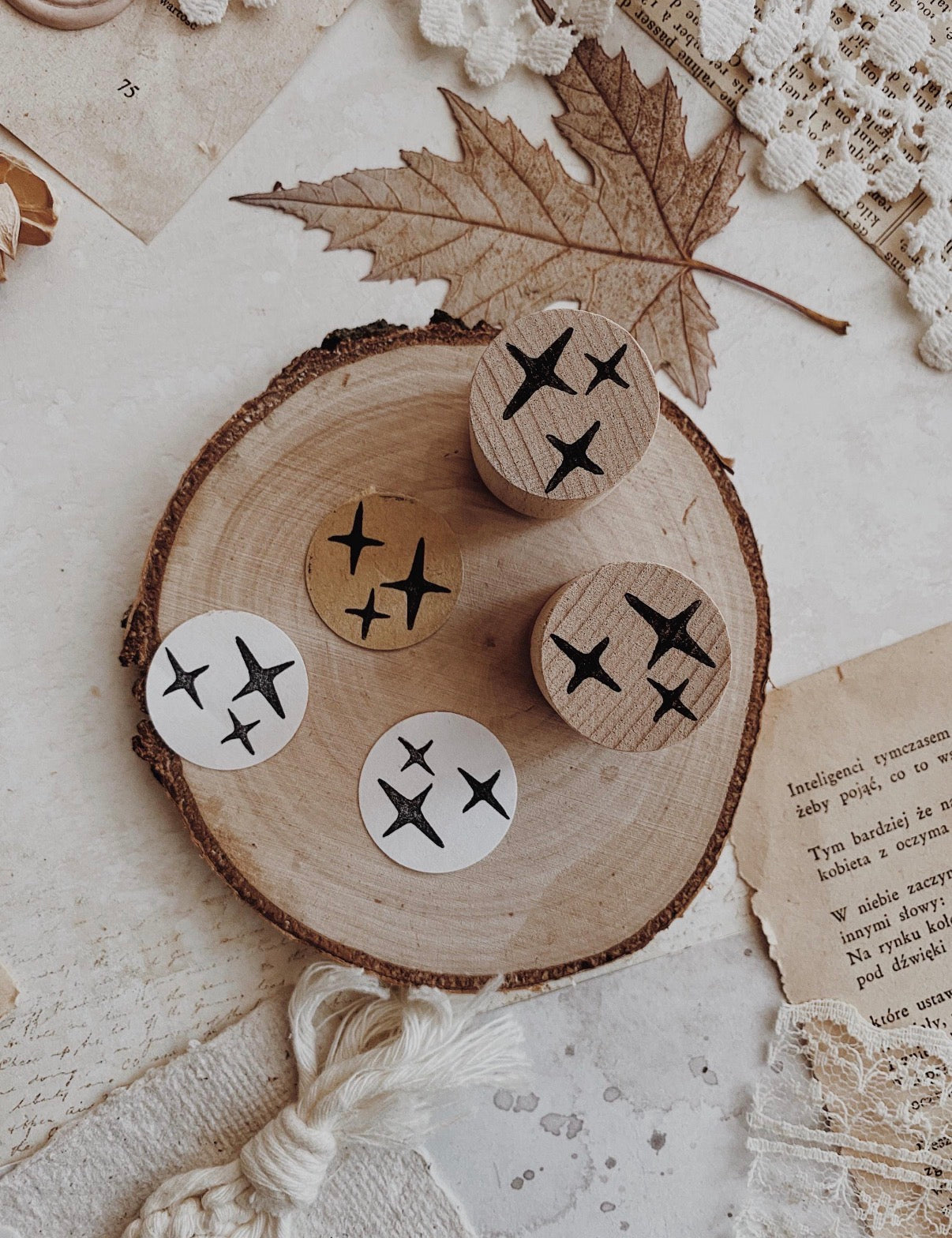 Albumlovehandmade - stamp - Star or sparkle (2options)