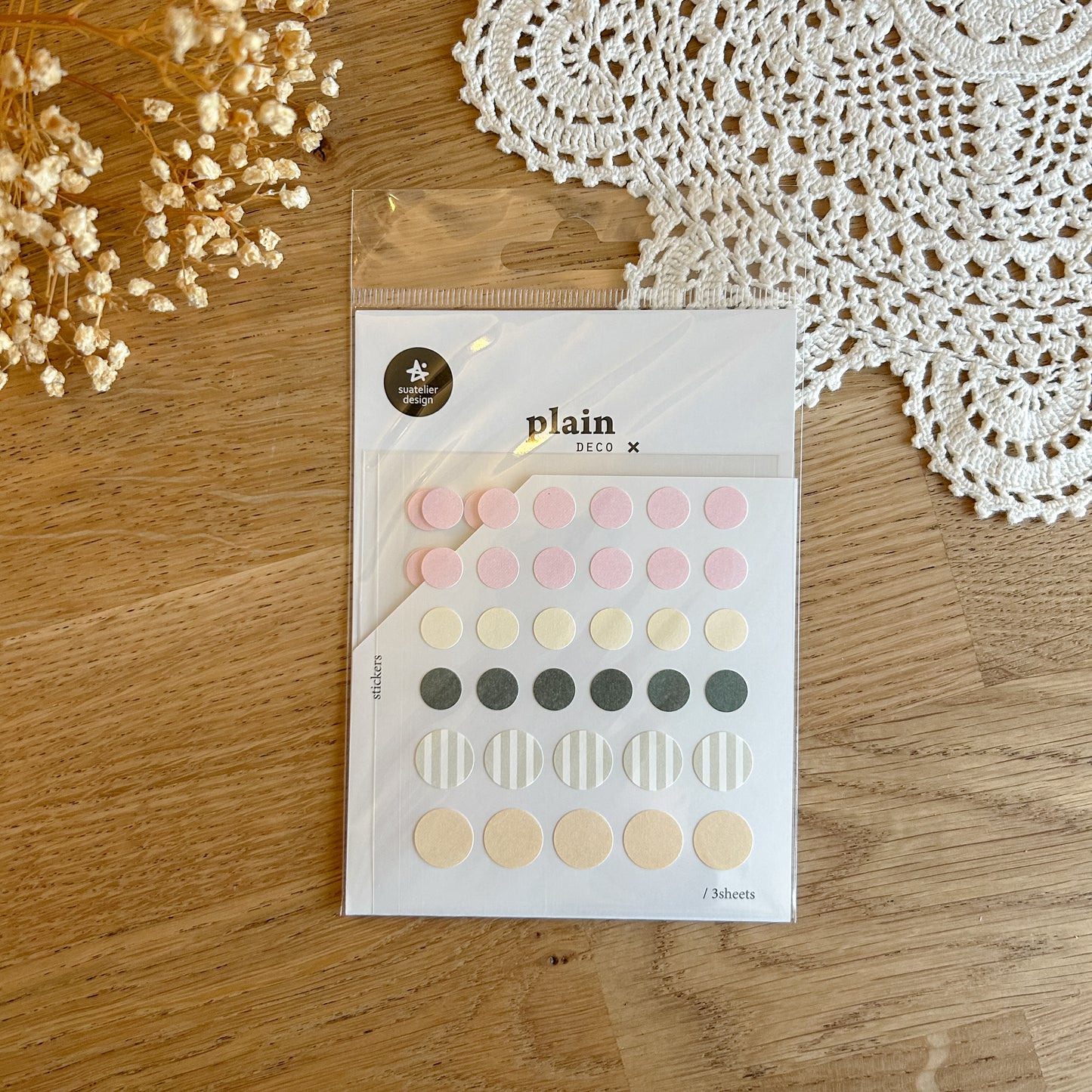 1674 - plain 70 - Stickersheet