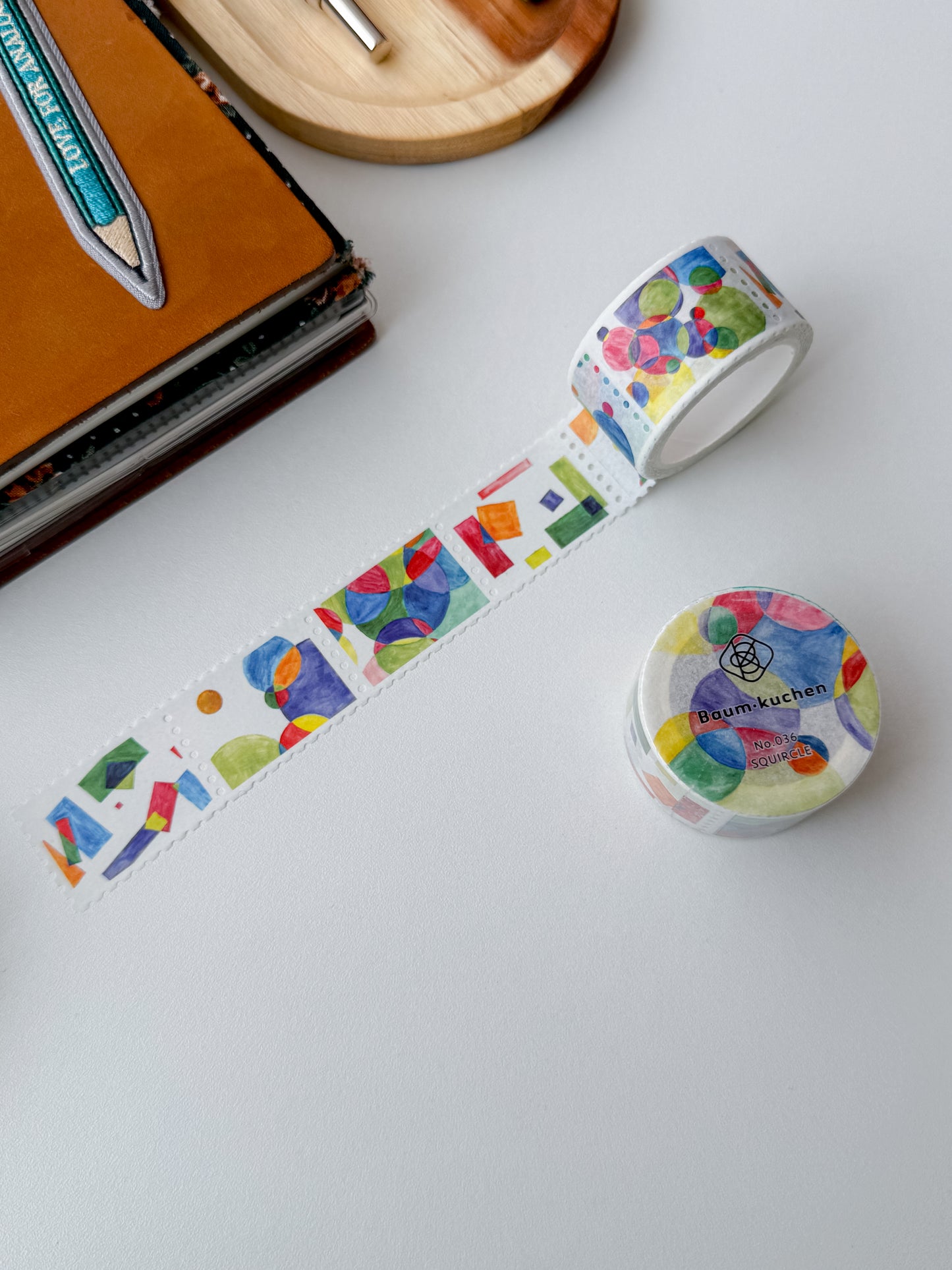 Baum Kuchen - washi tape - 036 squircle