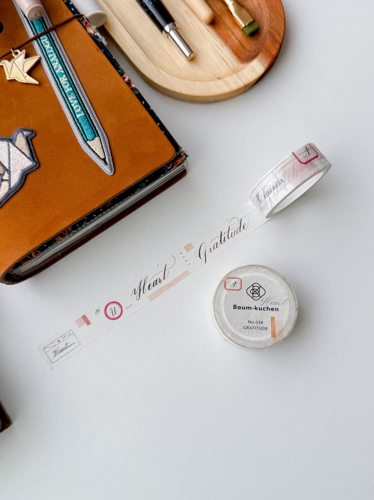 Baum Kuchen - washi tape - 034 gratitude