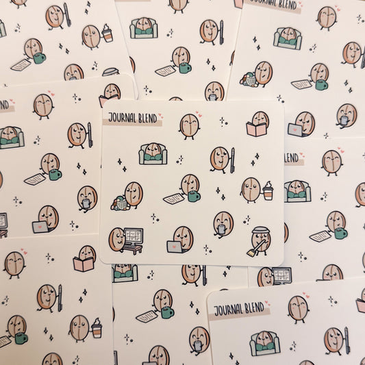Stickersheet - Little Mocha