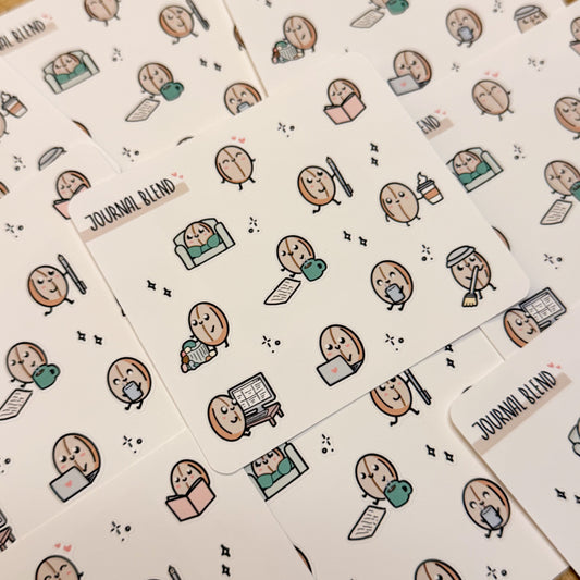 Stickersheet - Little Mocha