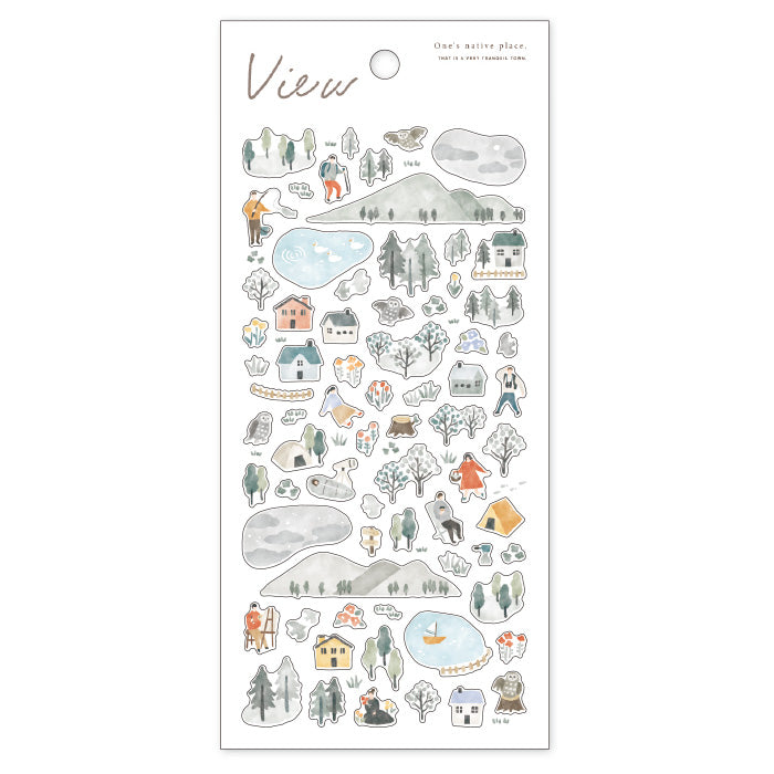 Mind Wave View Stickers (6 designs)