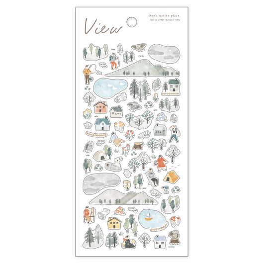 Mind Wave View Stickers (6 designs)