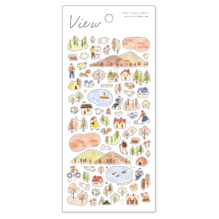 Mind Wave View Stickers (6 designs)