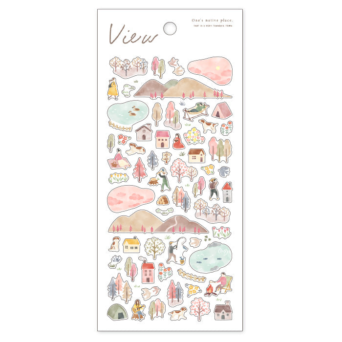 Mind Wave View Stickers (6 designs)