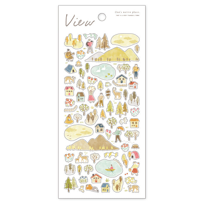 Mind Wave View Stickers (6 designs)