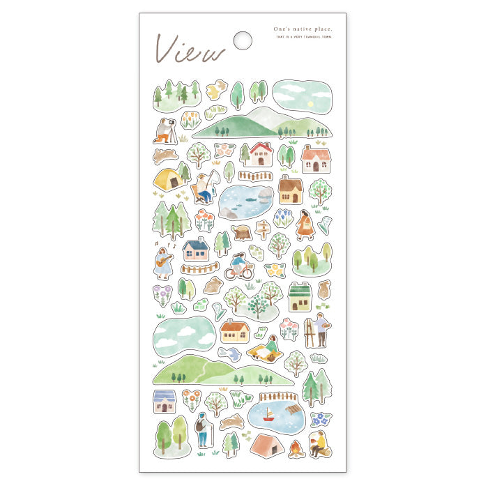 Mind Wave View Stickers (6 designs)