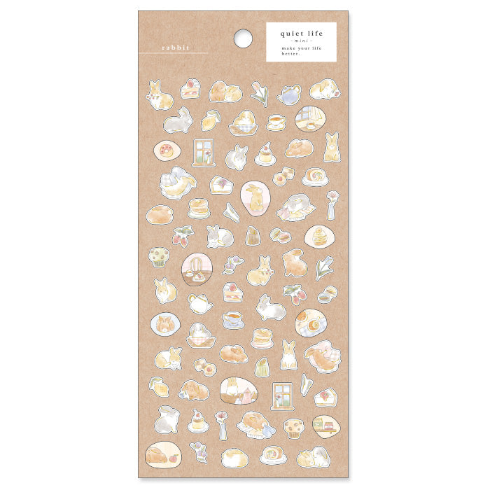Mind Wave Quiet life Stickers (6 designs)