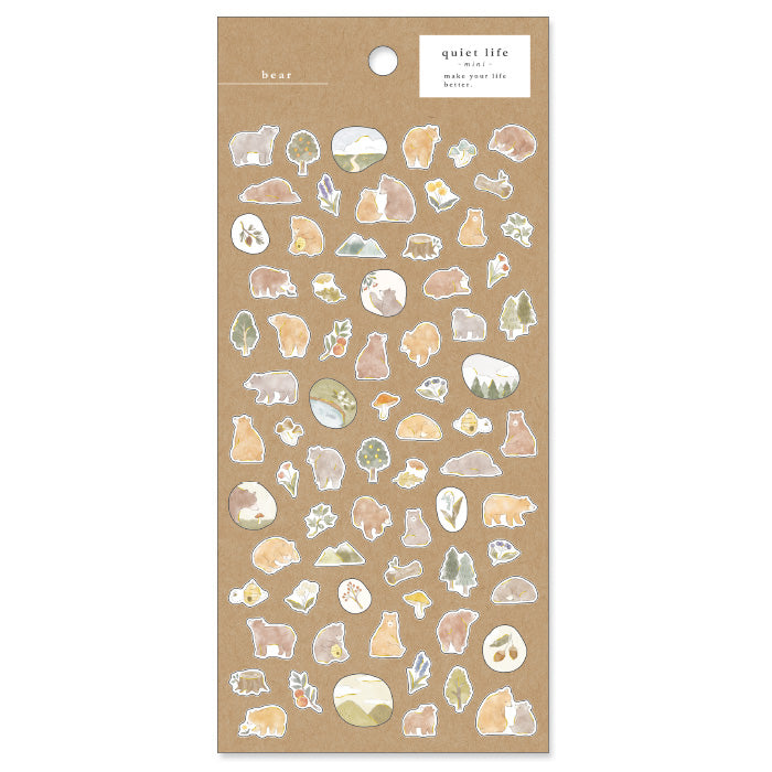 Mind Wave Quiet life Stickers (6 designs)