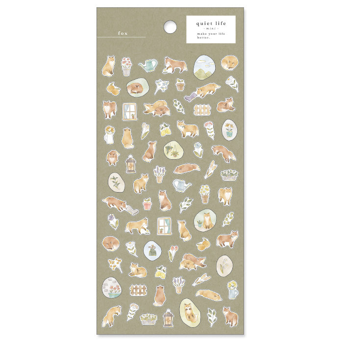 Mind Wave Quiet life Stickers (6 designs)