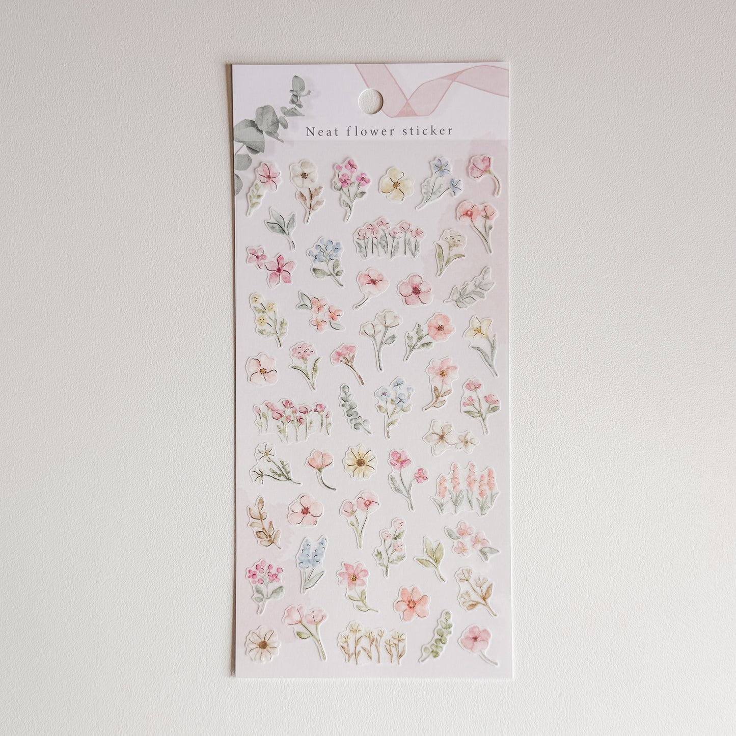 Mind Wave - Neat Flower Stickers (6 designs)