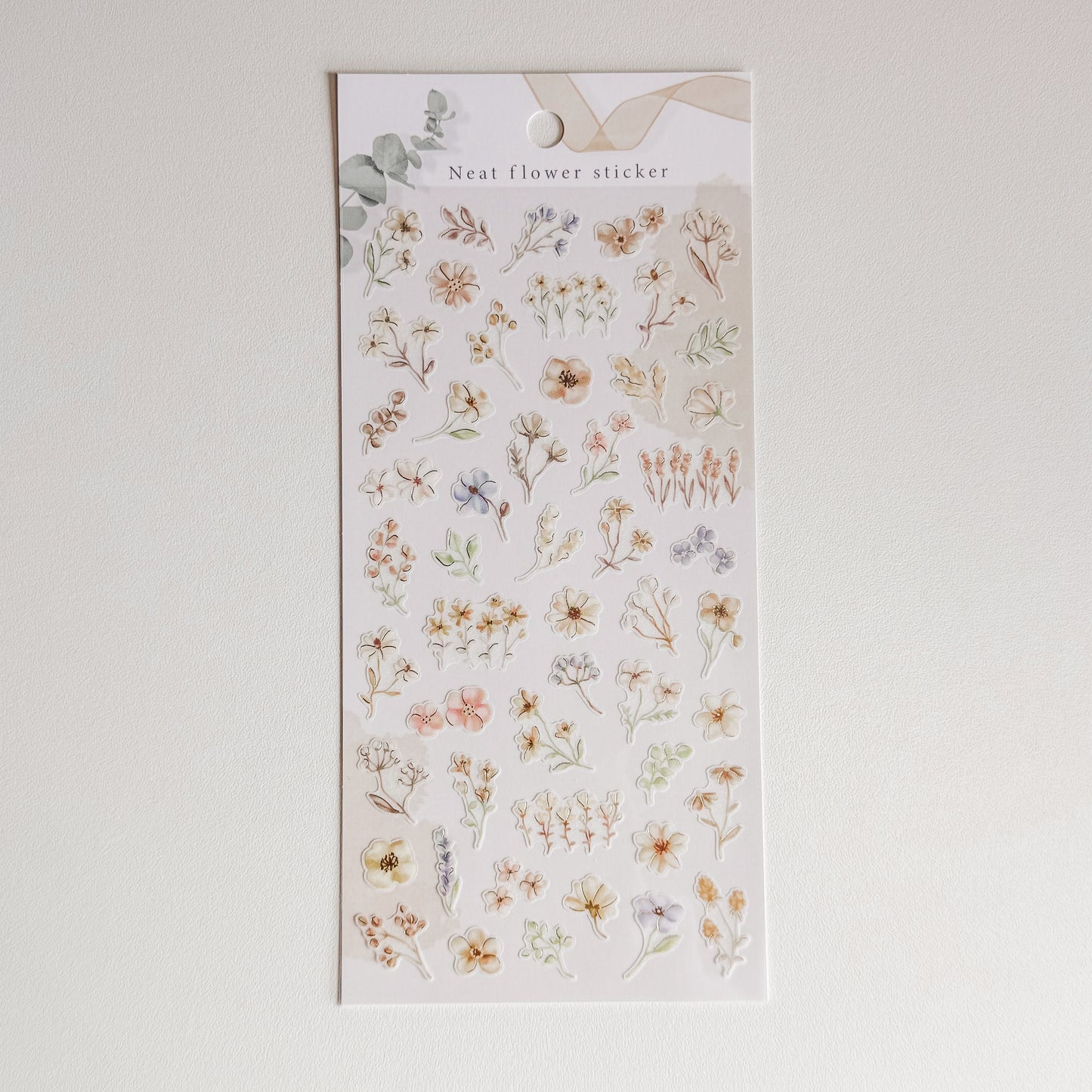 Mind Wave - Neat Flower Stickers (6 designs)