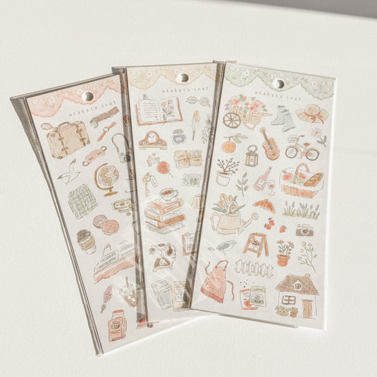 Mind Wave -  Utakata Seal -  Sticker (3 Designs)