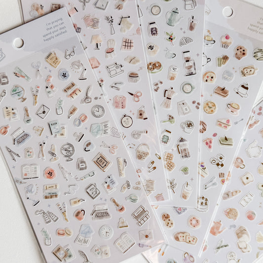 Mind Wave One’s Daily Life Stickers (5 designs)