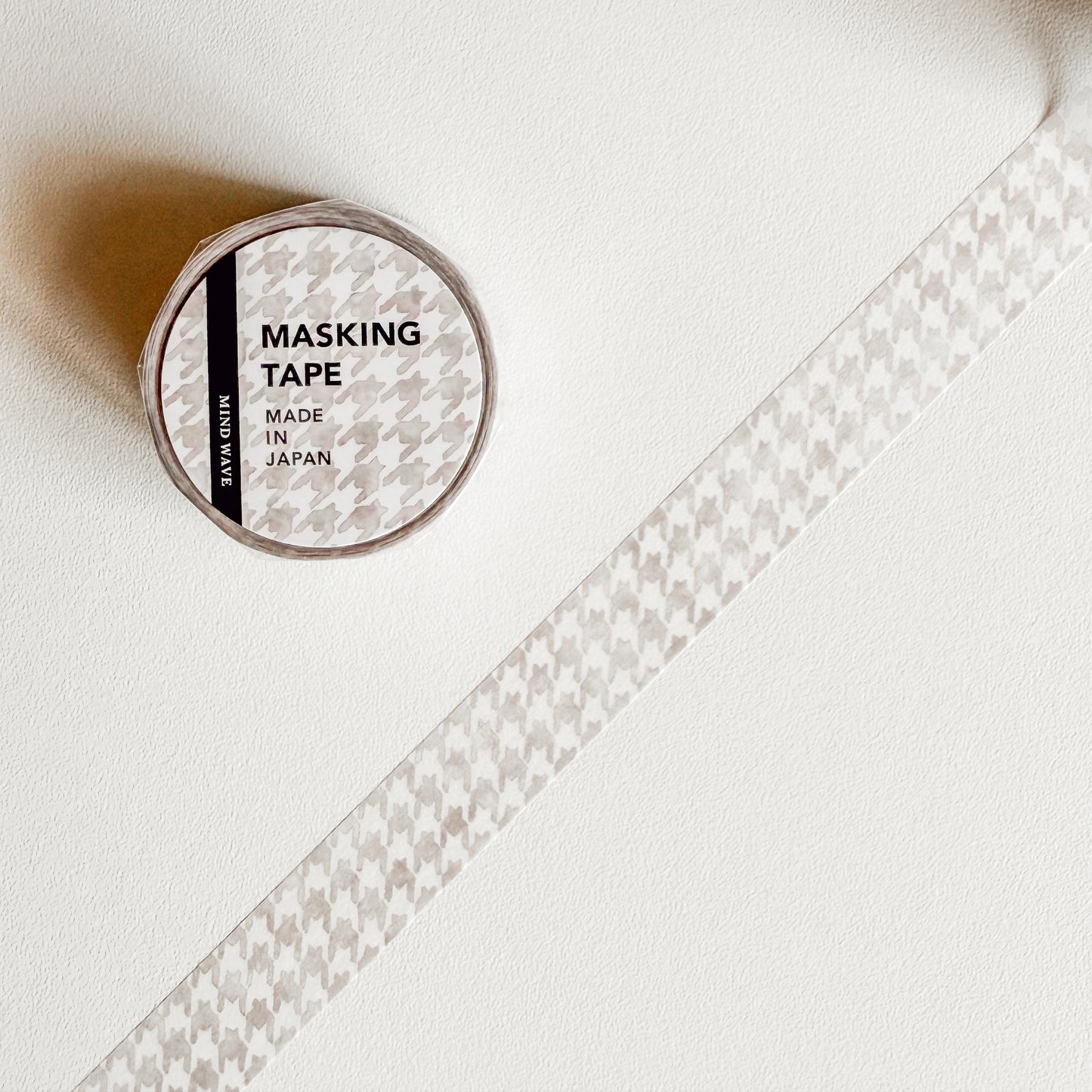 95436 - Mind Wave Washi Tape – Grey tweed pattern