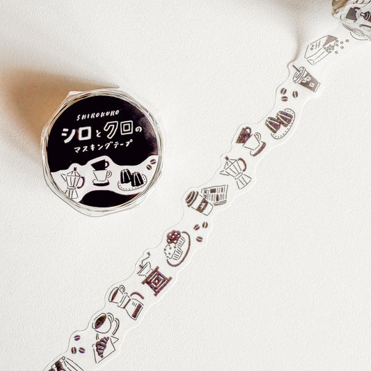95350 - Mind Wave Die-cut Washi Tape – Shirokuro coffee