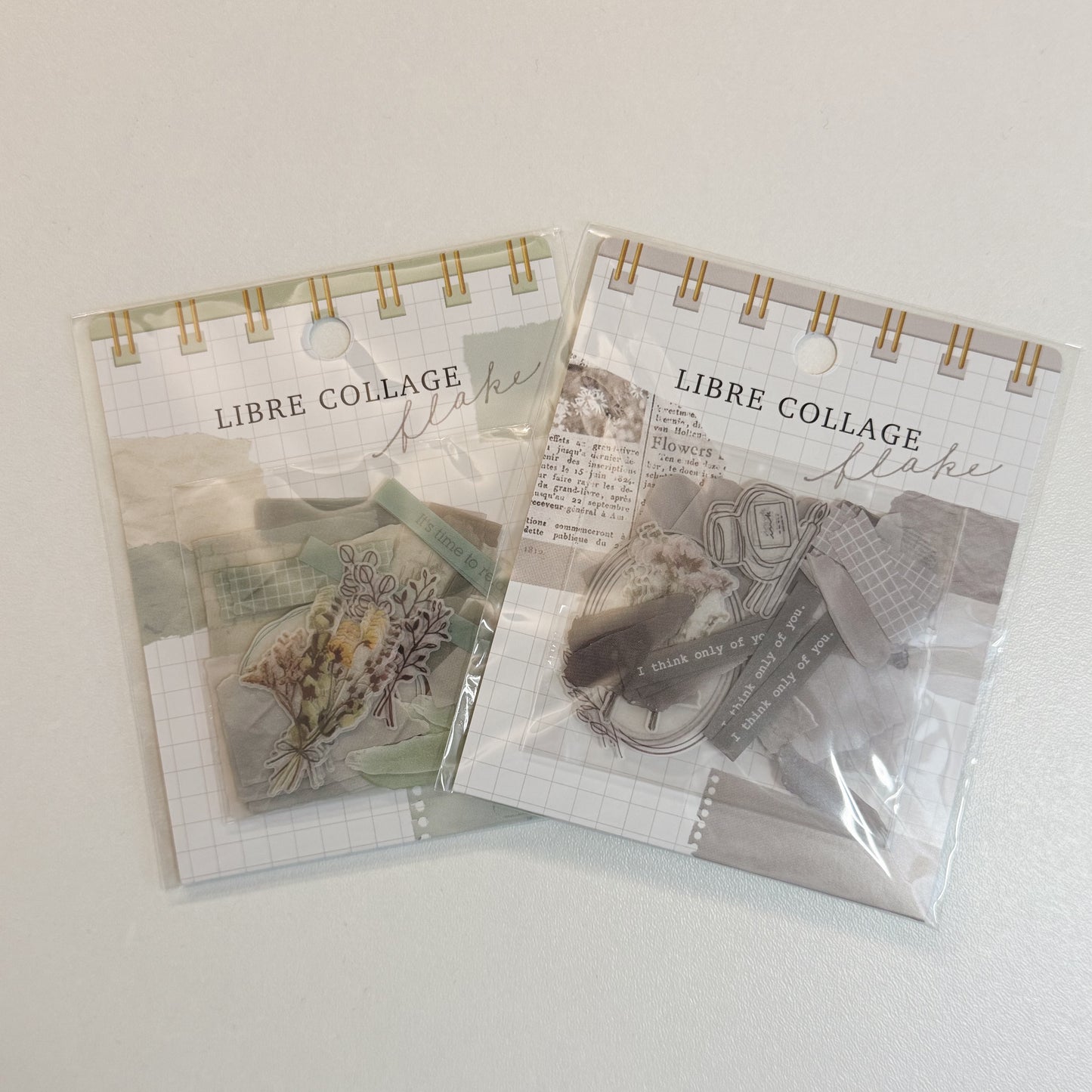 Mind Wave - Libre collage - stickers (2 designs)