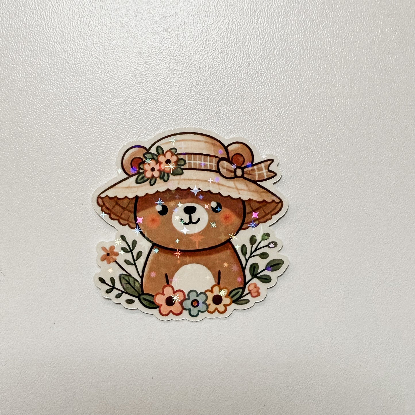 Sparkling bear - diecut stickers (6 designs)