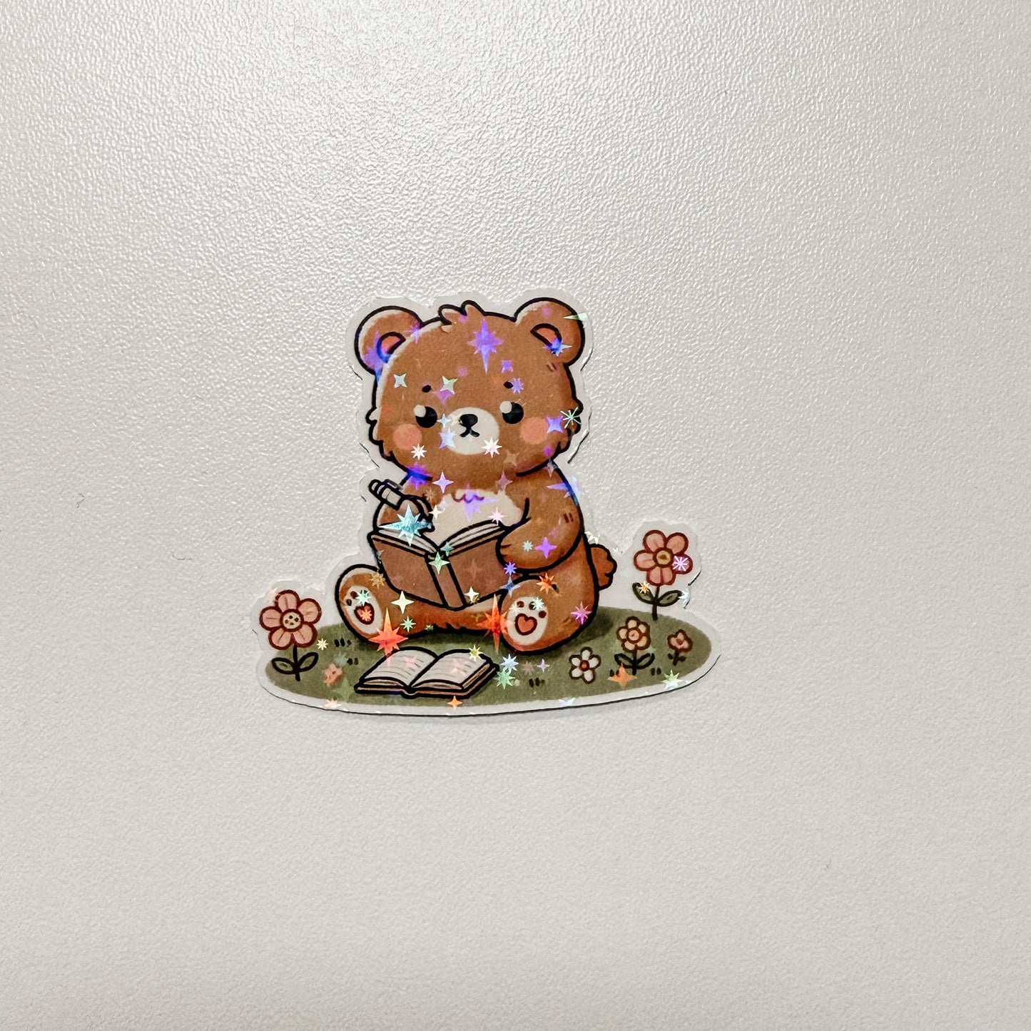 Sparkling bear - diecut stickers (6 designs)