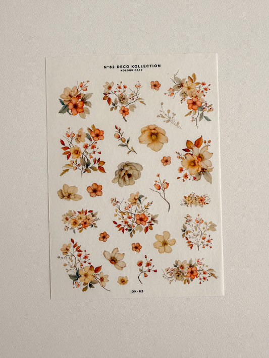 Kolour Cafe - N82 Bloom Decor - Stickersheet