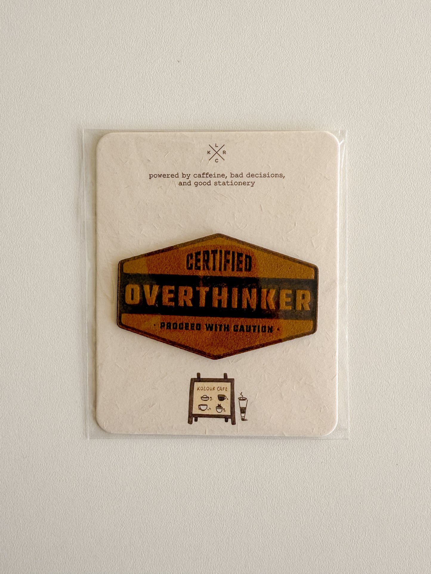 Kolour Cafe - Overthinker - Patch