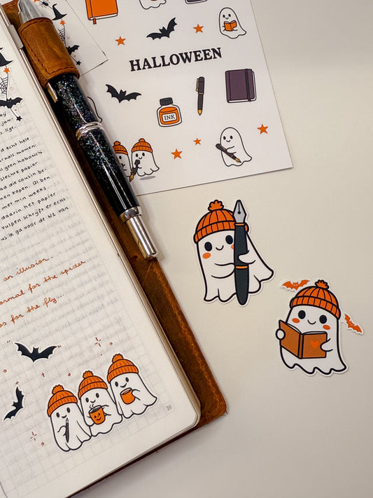 Diecut sticker - Halloween - Spooky fountainpen
